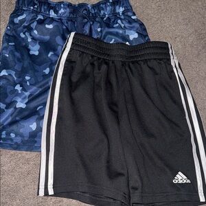 Adidas and Gap Kids Black and Blue Shorts Set